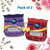 Ambi Pur Moodtherapy Collection Home Gel Relax and Unwind and Loves Bouquet Pack of 2