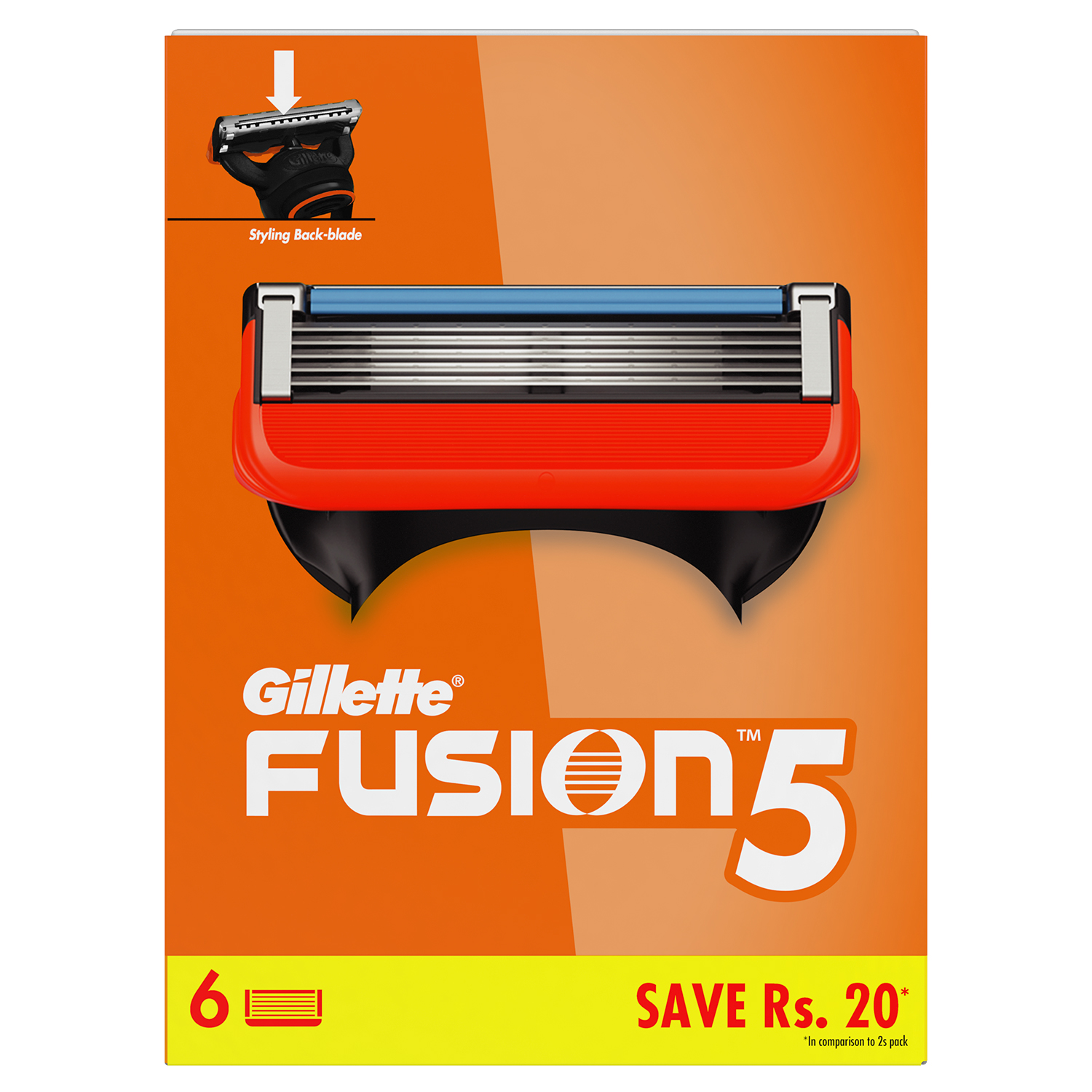 fusion razor blades on sale