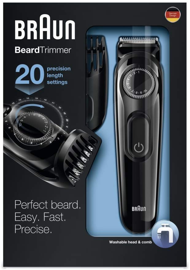 braun beard trimmer bt3020