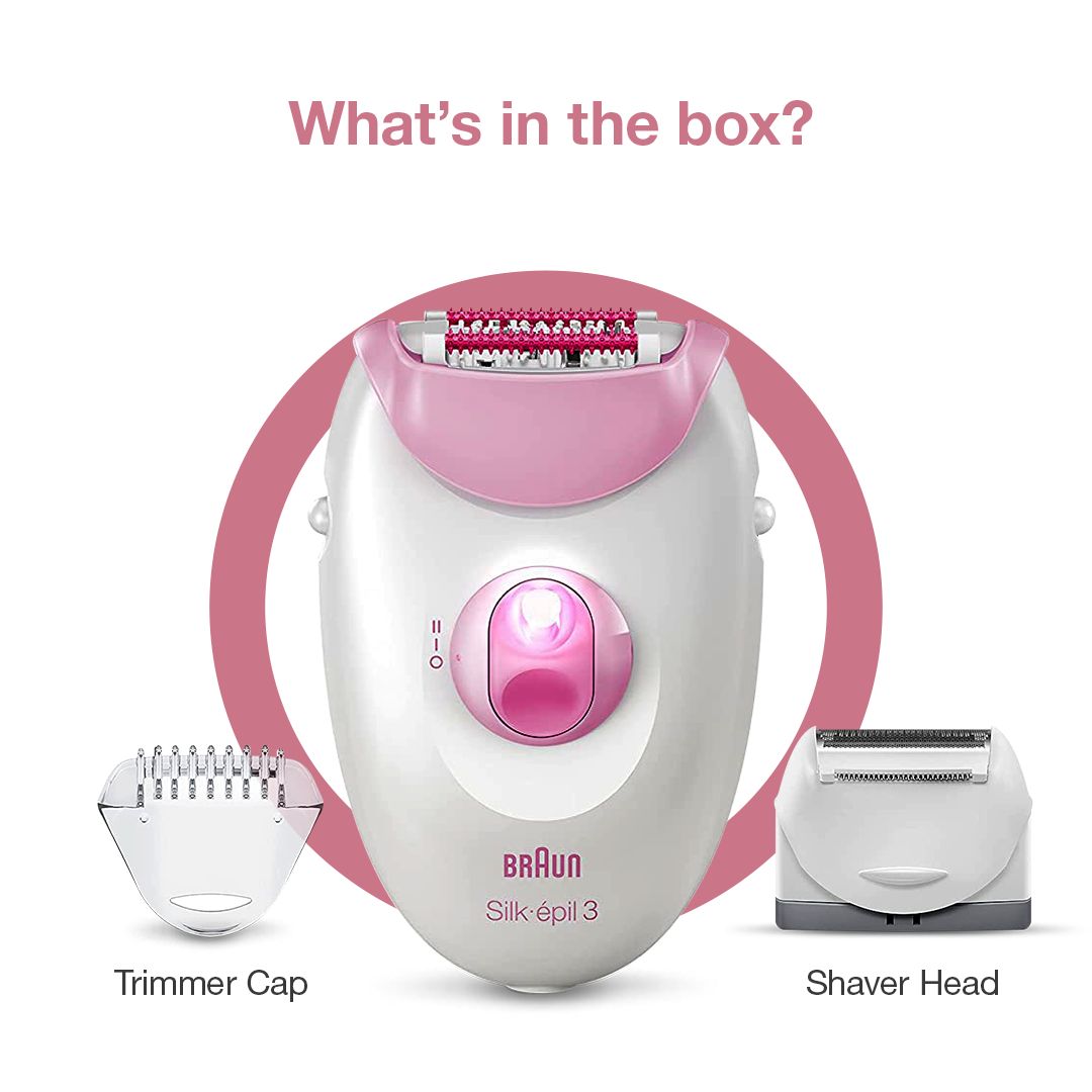 Braun Epilator SE3270 for Smooth and Long Lasting Results