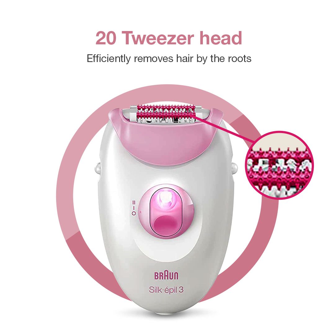 Braun Epilator SE3270 for Smooth and Long Lasting Results