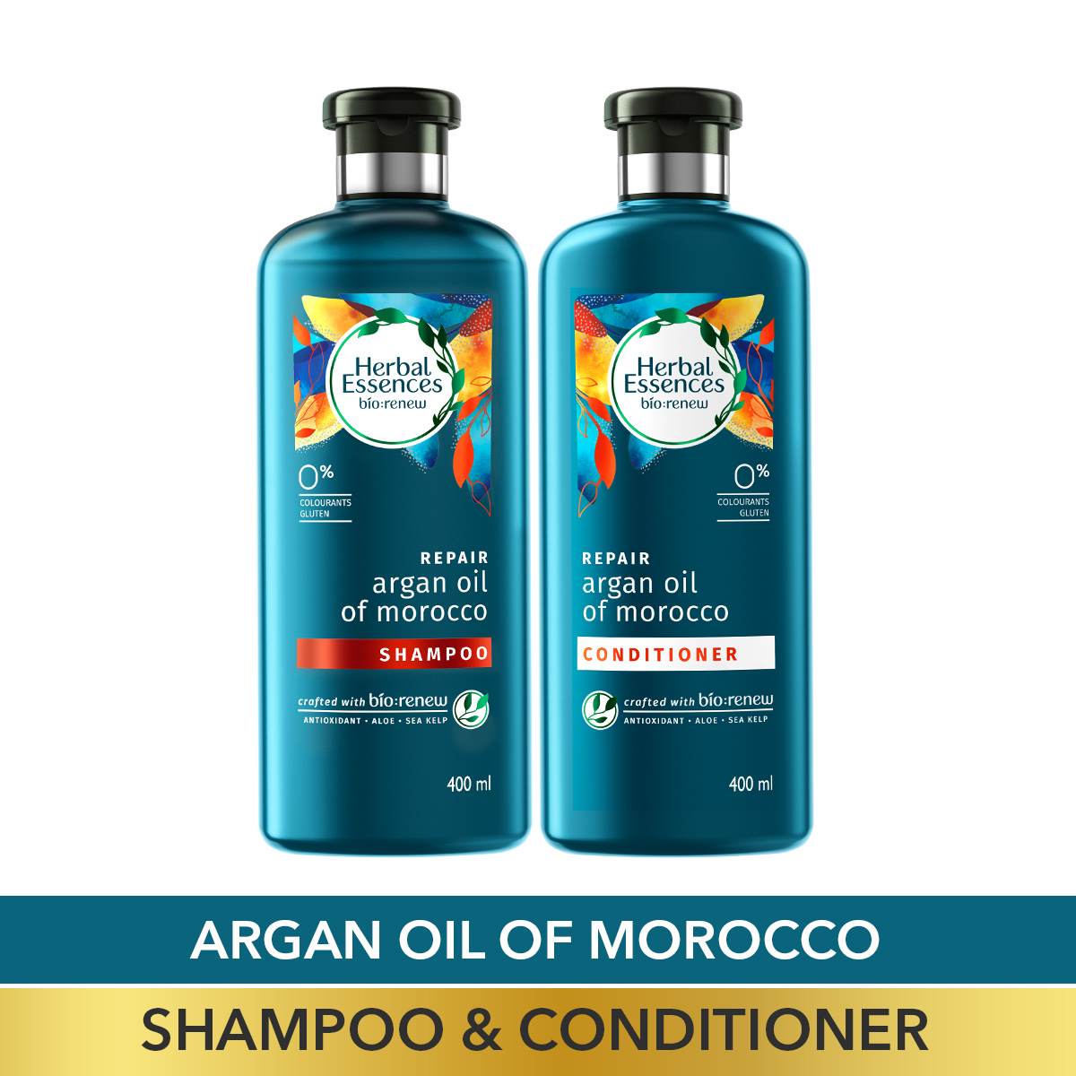 Herbal Essences Argan Oil of Morocco Shampoo and Conditioner Combo Box