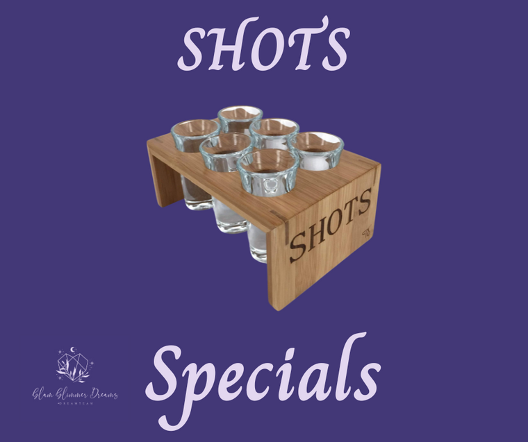 Shot Special: Buy 4 Shots, Get a Locket! ($80)