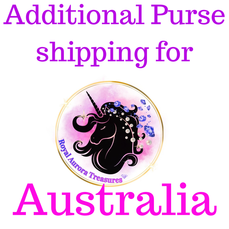Additional Purse Shipping for Australia