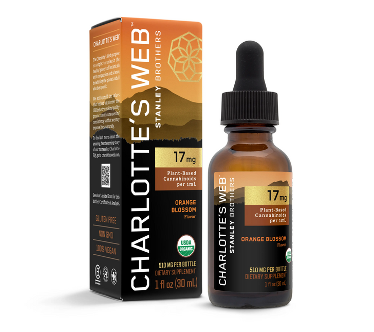 Charlotte's Web CBD Oil:  MCT - Orange Blossom