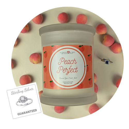 Scented Secret Peach Perfect Candle