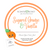 Scented Secret Sugared Orange & Vanilla Candle Scented Secret Sugared Orange & Vanilla Candle