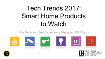 Tech Trends 2017: Smart Home Products to Watch Webinar-Download