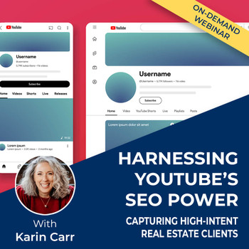 Harnessing YouTube's SEO Power: Capturing High-Intent Real Estate Clients Webinar Harnessing YouTube's SEO Power: Capturing High-Intent Real Estate Clients Webinar