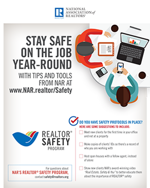 REALTOR® Safety Program Poster-Download