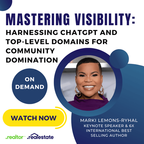 Mastering Visibility: Harnessing ChatGPT and Top-Level Domains for Community Domination Webinar