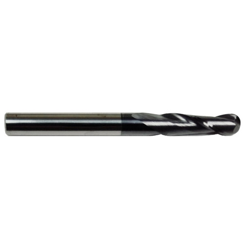 7/32" 2FL STUB BALL - TiALN