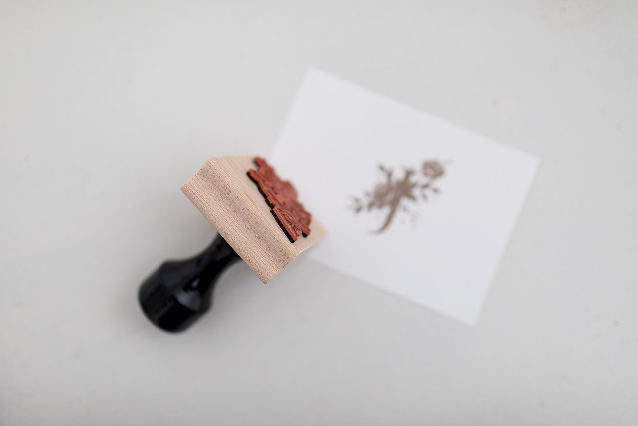 Custom Logo Stamp by Paper Sushi