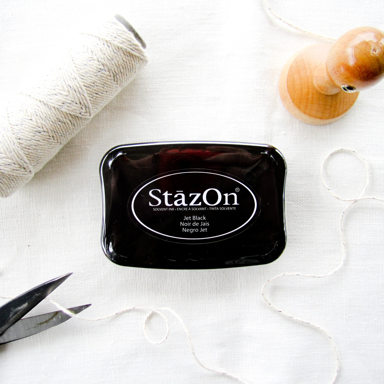 StazOn Ink Pad on Paper Sushi
