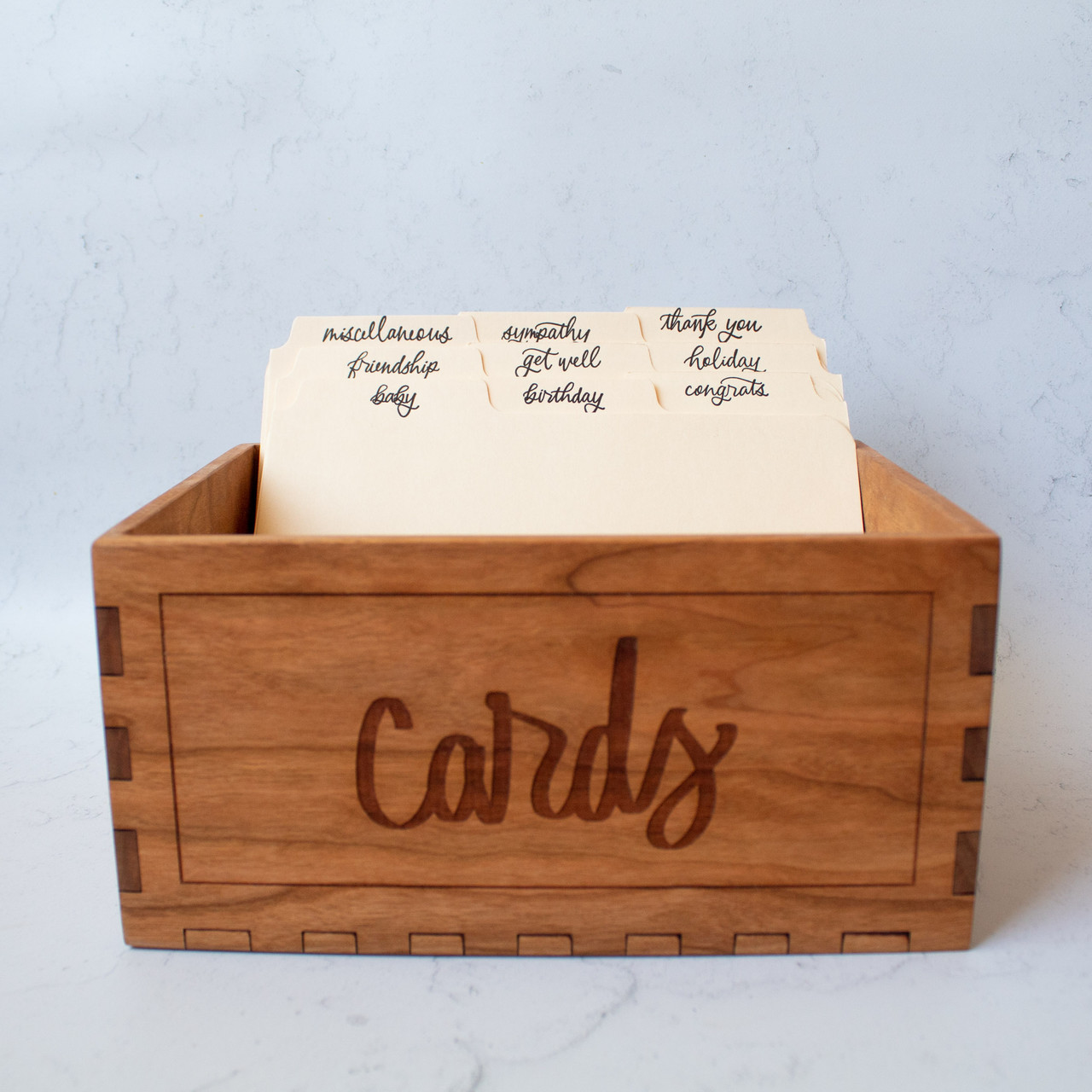 Greeting Card Storage Box