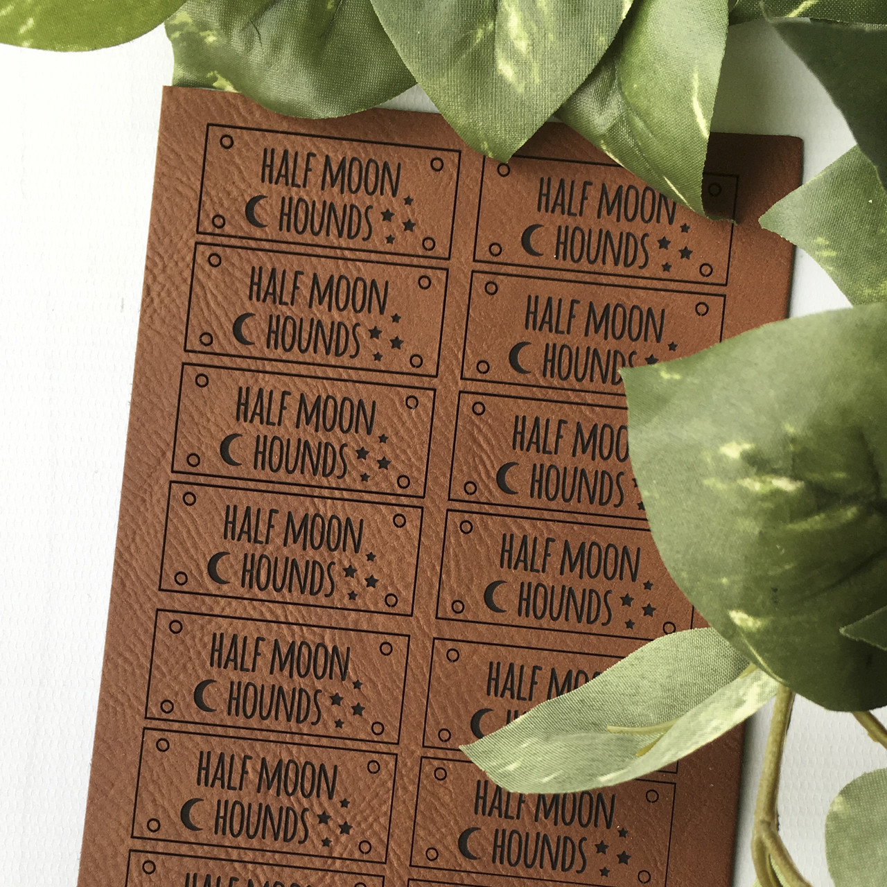 Custom handmade by wood tags by Paper Sushi