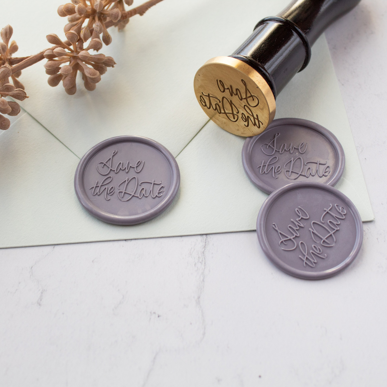 Custom Wax Seal Stamp by Paper Sushi