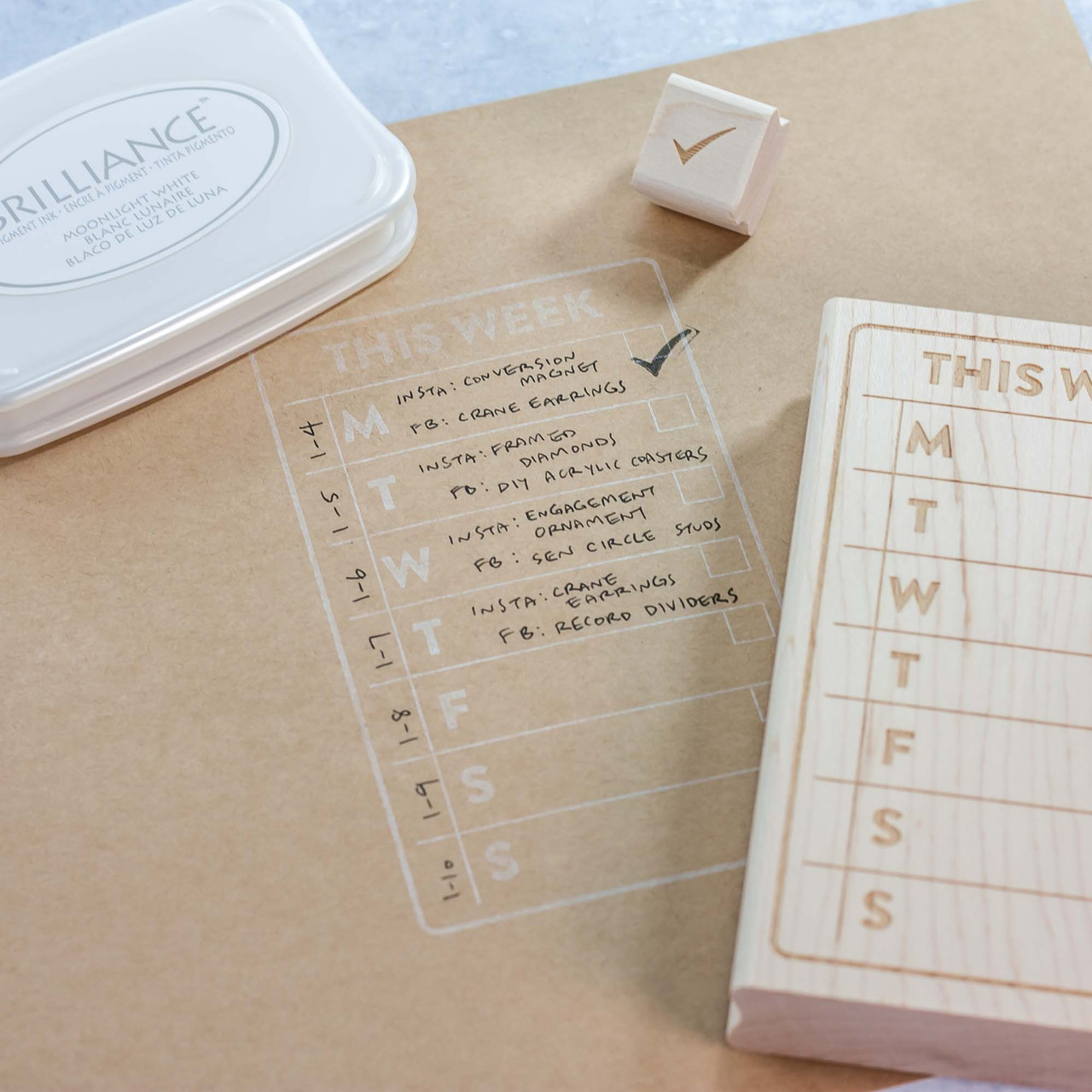 Staying Organized with a Planner Stamp Set –