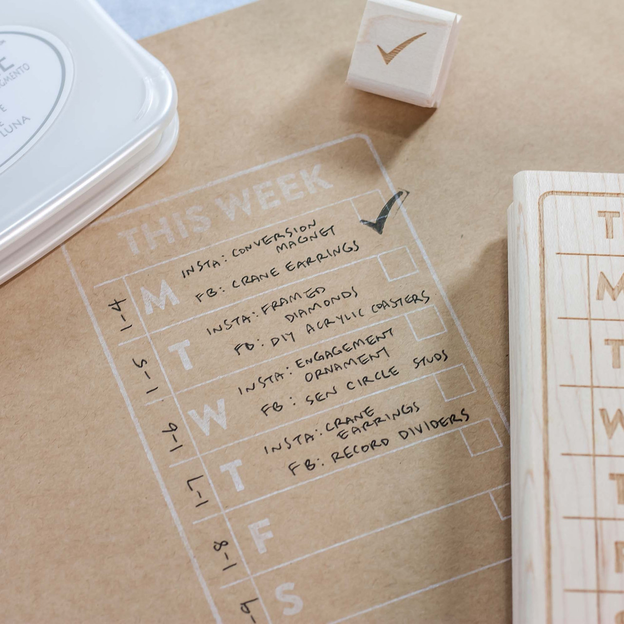 How to Make Custom Planner Stamps for Bullet Journals & Planners