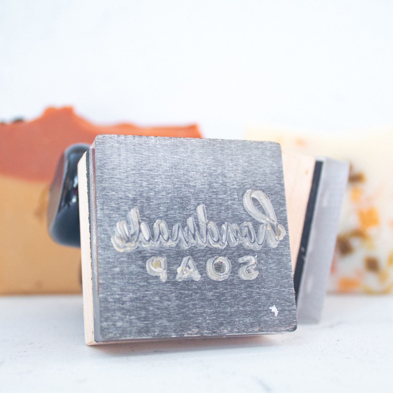 Soap Stamp Bee Handmade Soap Stamp with Handle Soap Embossing Stamp