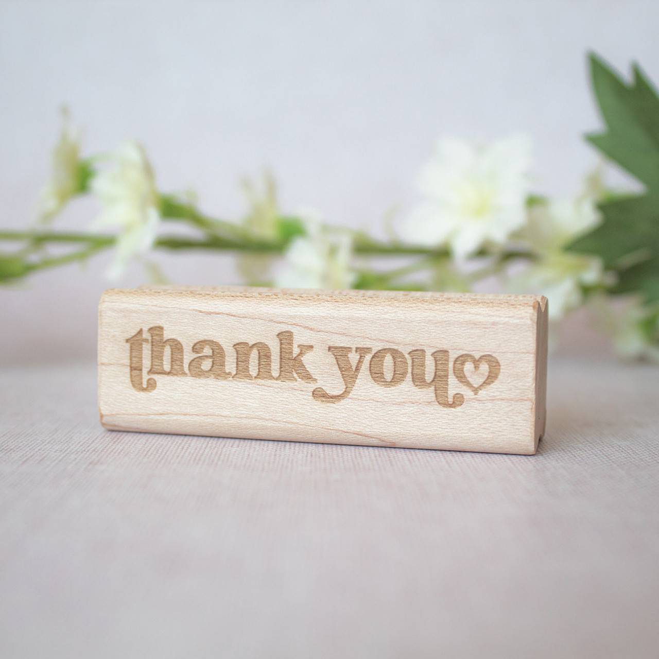 Thank You Stamp – Peppercorn Paper