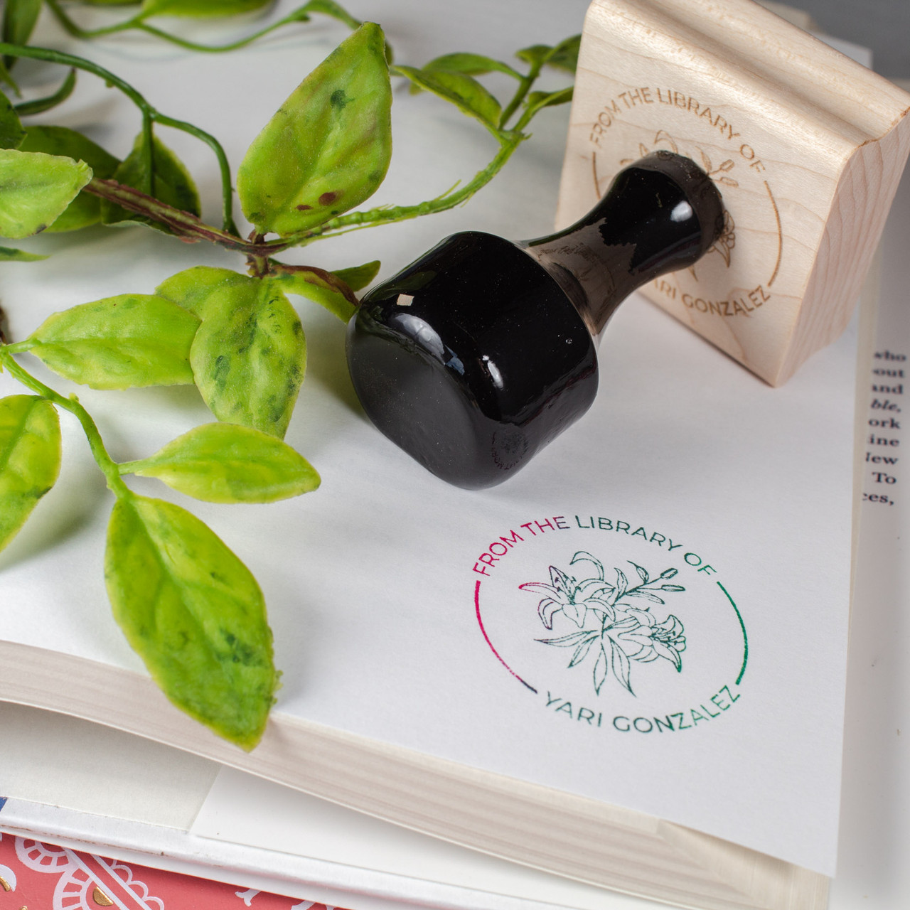 Personalised & Custom Stamps  Get Stamped - The Green Rubber Stamp Company