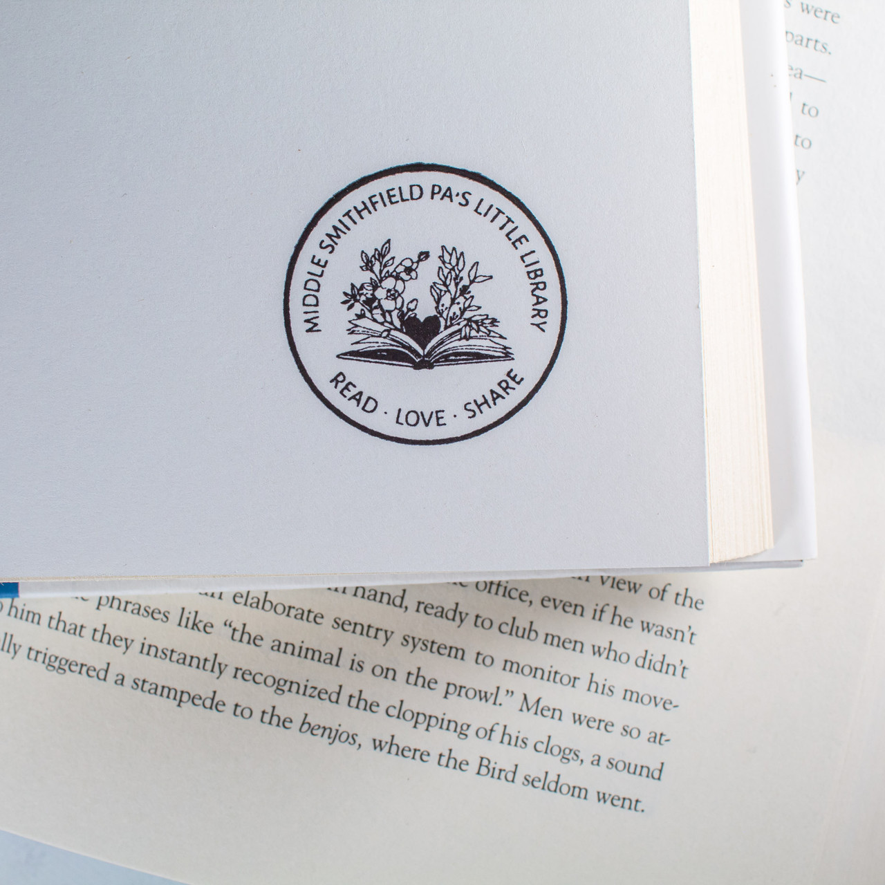 Personalized Library Stamp, 16 Gifts For Kids Who Love to Read