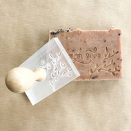 Stamping Your Soaps With A Paper Sushi Custom Acrylic Soap Stamp 