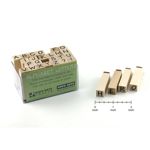 Script Alphabet & Numbers Wood Stamp Set by Recollections™