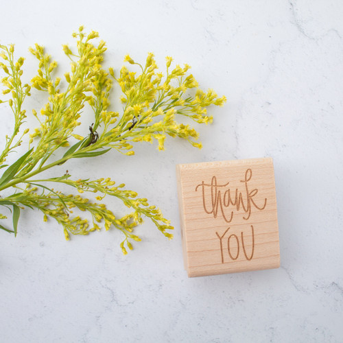 Thank you rubber stamp by Paper Sushi