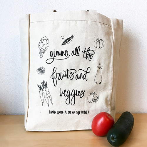 GXVUIS 'Apparently We're Trouble' Canvas Tote Bag - 15.7x13.7 Inch, 100% Cotton, Reusable Shopping Bag
