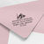 Mountains Sketch Address Stamp - Personalized