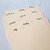 Letterpress greeting card dividers by Paper Sushi
