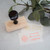 Design 9 - Typeset Business Card Stamp by Paper Sushi