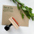 Laurel hand lettered address stamp by Paper Sushi