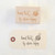 Hand knit by Personalized Rubber Stamp by Paper Sushi