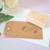 Personalized wedding monogram rubber stamp by Paper Sushi