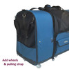 Celltei Pet Carrier with wheels can help you travel with your very heavy dogs and cats. Celltei Pet Carrier with wheels can help you travel with your very heavy dogs and cats.