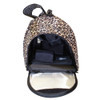 Fashionable Travel Carrier for Two Ferrets in Leopard Print