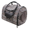 Pet Carrier in popular leopard print and a round shape Pet Carrier in popular leopard print and a round shape