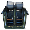 Double Bird Carrier for a double yellow headed Amazon and Eclectus Parrot with separate compartment for each bird Double Bird Carrier for a double yellow headed Amazon and Eclectus Parrot with separate compartment for each bird