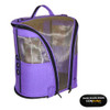 Celltei- Birdie GoGo- in Cordura® Violet Color with No Cups Added - Bird Carrier Celltei- Birdie GoGo- in Cordura® Violet Color with No Cups Added - Bird Carrier