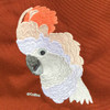 Muloccan Cockatoo (Embroidery only) Muloccan Cockatoo (Embroidery only)
