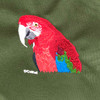 Celltei Green Winged Macaw Embroidery