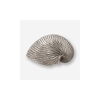Nautilus pompilius, 2.5" wide X 1.7" tall. This handsome Pewter Nautilus Shell Drawer Pull (facing left) is ready to serve as both cabinet hardware and sculpture. The Harris collection of Drawer Pulls is a distinctive line of wildlife, seafood and nautical accents for the kitchen, shop, cabin or workplace. Nautilus pompilius, 2.5" wide X 1.7" tall. This handsome Pewter Nautilus Shell Drawer Pull (facing left) is ready to serve as both cabinet hardware and sculpture. The Harris collection of Drawer Pulls is a distinctive line of wildlife, seafood and nautical accents for the kitchen, shop, cabin or workplace.