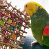Pablo’s Abacus foraging mat is a 5-star shredding and playing toy.  In between the wood pieces, test your bird's senses by trapping a treat inside: orange with papaya, yellow with pineapple etc.  The mat may offer the answer to what your bird's favorite color is.  The first piece he or she destroy or the last one left behind.  hm.... Pablo’s Abacus foraging mat is a 5-star shredding and playing toy.  In between the wood pieces, test your bird's senses by trapping a treat inside: orange with papaya, yellow with pineapple etc.  The mat may offer the answer to what your bird's favorite color is.  The first piece he or she destroy or the last one left behind.  hm....
