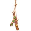 Pablo's Parrot Pea Pod All Natural Crafted Leather Chew Toy - made in Australia Pablo's Parrot Pea Pod All Natural Crafted Leather Chew Toy - made in Australia