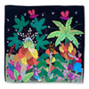Hand Applique Pillow/Cushion Cover - Papaya & Plantain Harvest