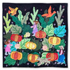 Hand Applique Pillow/Cushion Cover - Busy Harvest