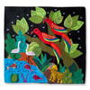 Hand Applique Pillow/Cushion Cover - Great Egrets Hand Applique Pillow/Cushion Cover - Great Egrets